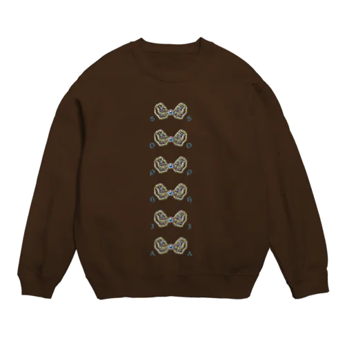 Ribbon Crew Neck Sweatshirt