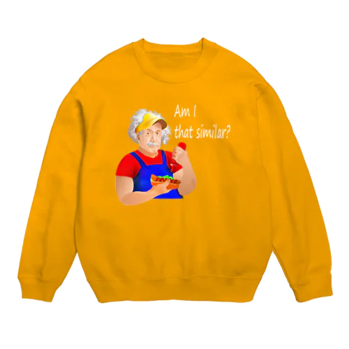 Am I That Similar?(white) Crew Neck Sweatshirt