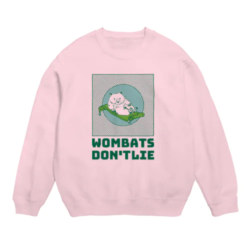 魔法の絨毯ウォンバット Crew Neck Sweatshirt