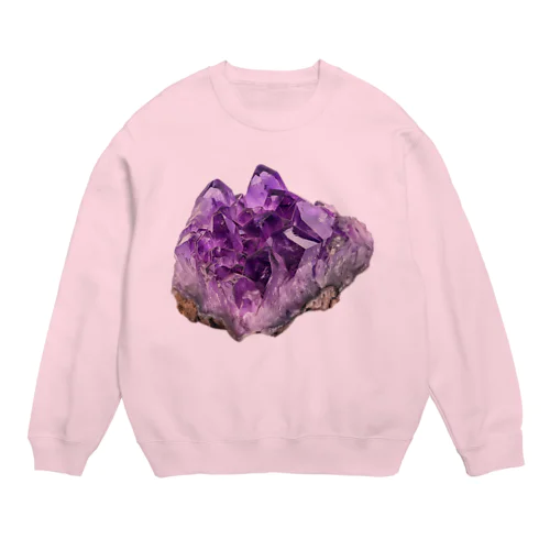 ◆アメジスト クリスタル Amethyst Crew Neck Sweatshirt
