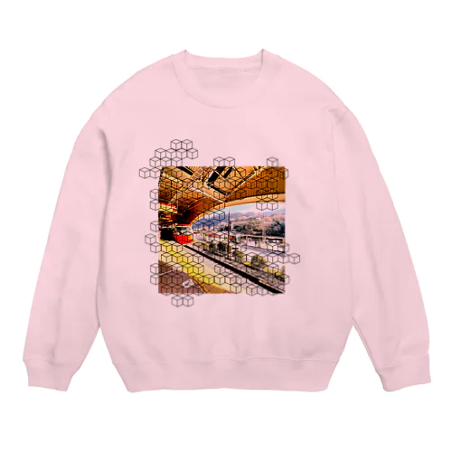 幾何学Design 04-2 Crew Neck Sweatshirt