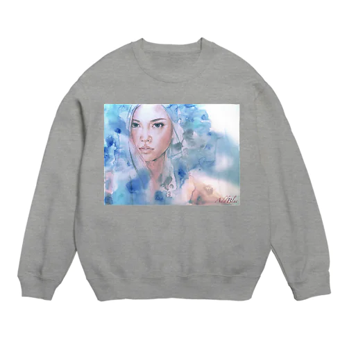 AddBlue Crew Neck Sweatshirt