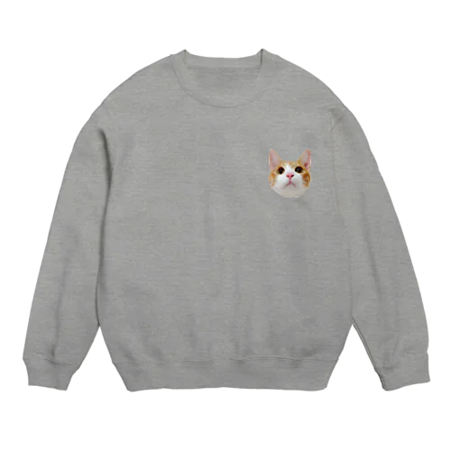 アイプチ猫みたらしカラー －壱－ Crew Neck Sweatshirt