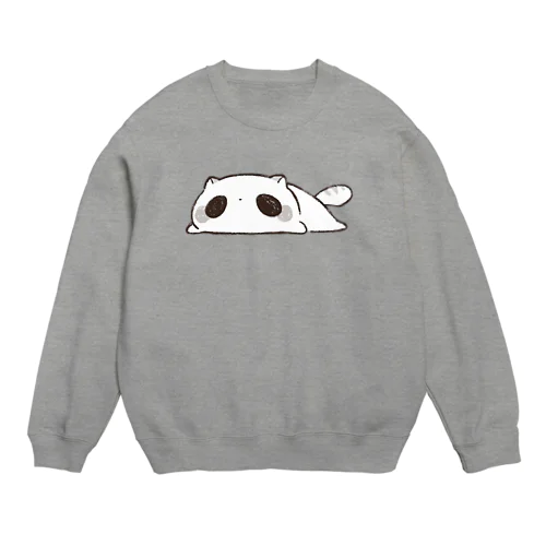 だらだらハクビちゃん Crew Neck Sweatshirt