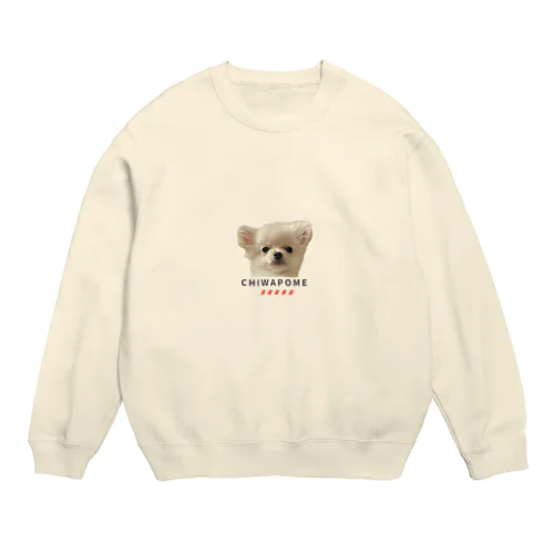 チワポメのキコちゃん Crew Neck Sweatshirt