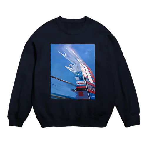 空に溶解する Crew Neck Sweatshirt