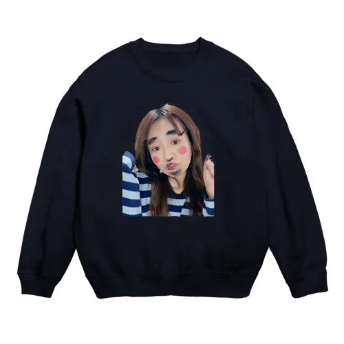 変顔おちび！ Crew Neck Sweatshirt