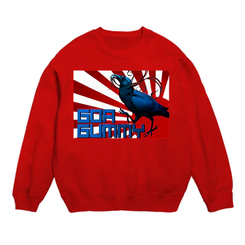 GOA GUMMYロゴ Crew Neck Sweatshirt