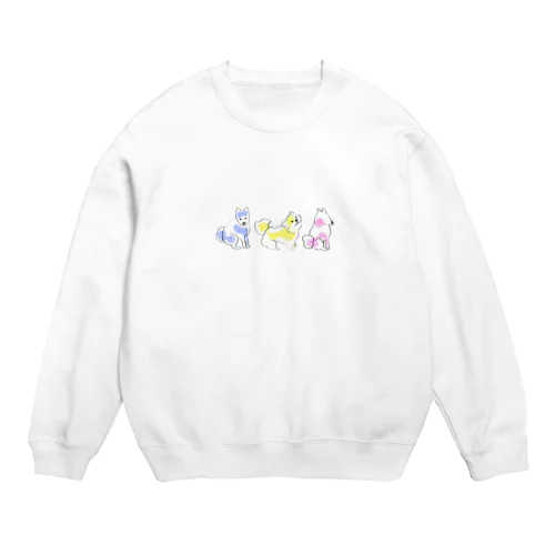 愛犬 Crew Neck Sweatshirt