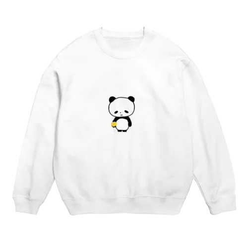 トホホぱんだ Crew Neck Sweatshirt