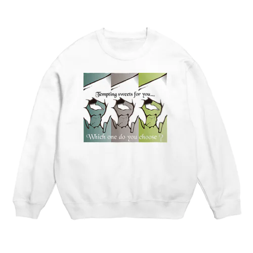 魅惑のお菓子🌟竜鱗糖🌟デザイン Crew Neck Sweatshirt