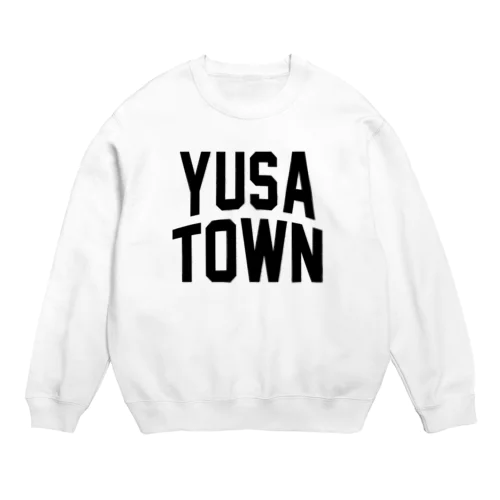 遊佐町 YUSA TOWN Crew Neck Sweatshirt