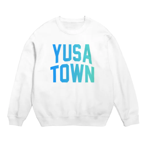 遊佐町 YUSA TOWN Crew Neck Sweatshirt