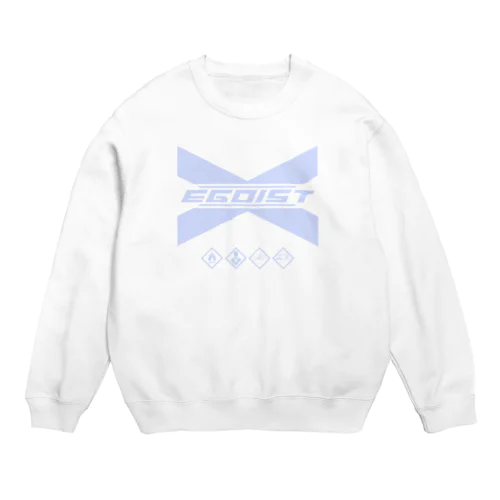 警告表示 Crew Neck Sweatshirt