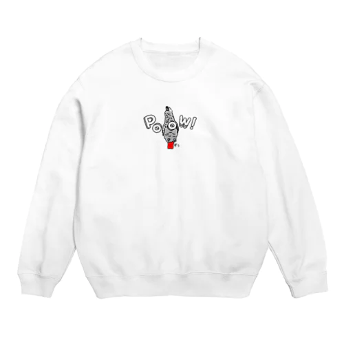ぽーーう！ Crew Neck Sweatshirt