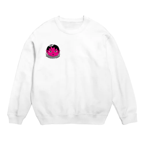ピンクピンクRimoちゃん Crew Neck Sweatshirt