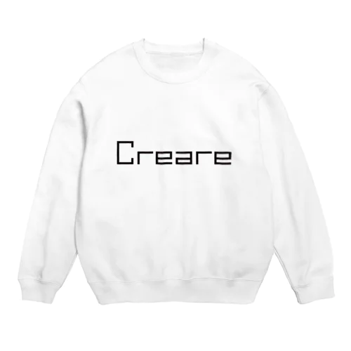 クレアーレ　シンプルロゴ Crew Neck Sweatshirt