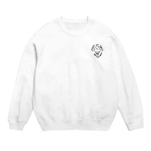 SOFT OR SHIT records Crew Neck Sweatshirt