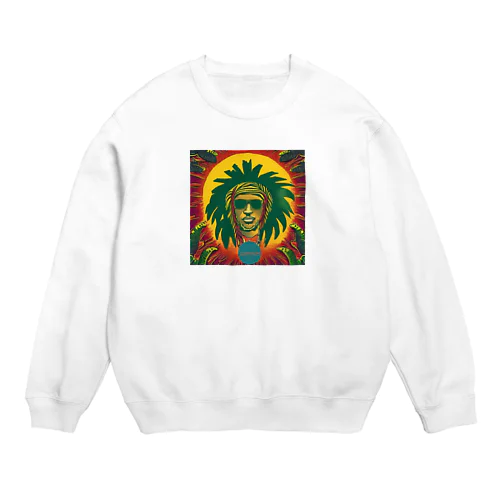 Sun and ReggaeMusic Crew Neck Sweatshirt