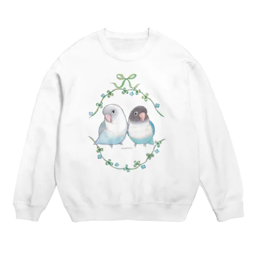 ボタンインコ Crew Neck Sweatshirt
