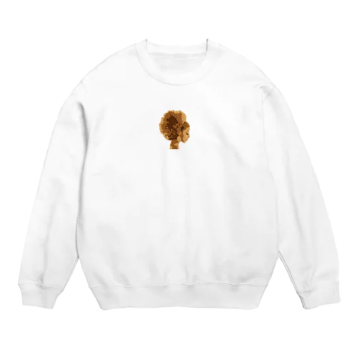 afro-girl Crew Neck Sweatshirt