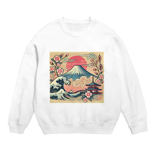 japan Crew Neck Sweatshirt