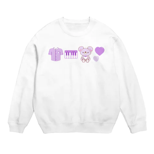 ITEM's PURPLE TYPE-A Crew Neck Sweatshirt