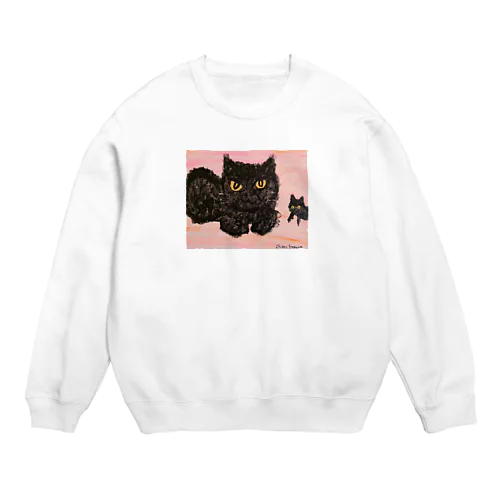 くろねこくん Crew Neck Sweatshirt
