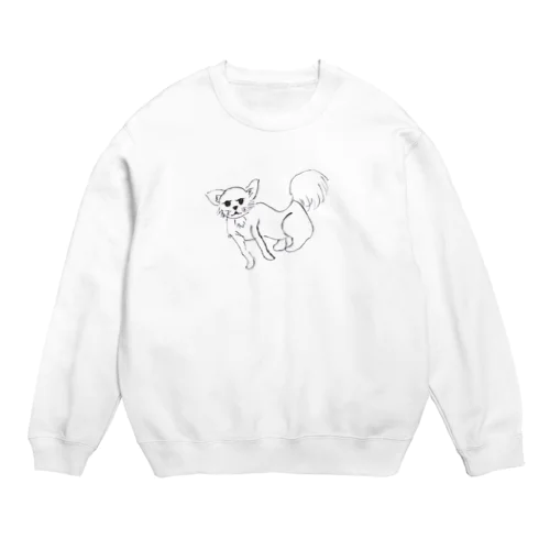 ちゃちゃちゃん Crew Neck Sweatshirt