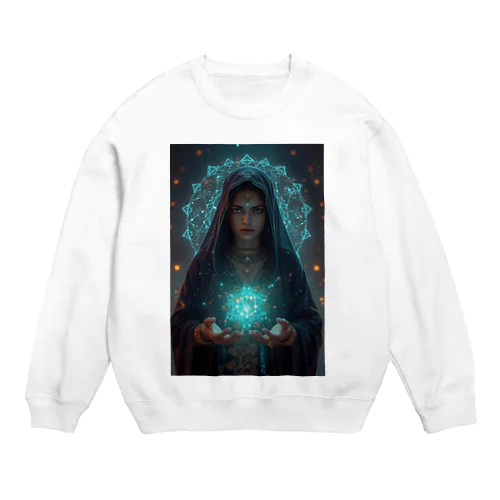 タリスマンの女神 / Goddess of Talismans Crew Neck Sweatshirt