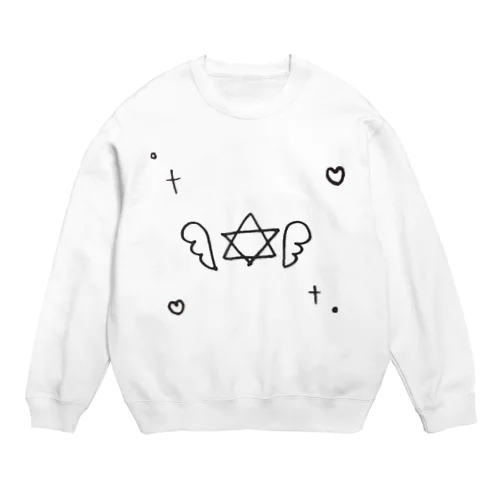ふわふわわ Crew Neck Sweatshirt