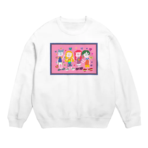 girl4 Crew Neck Sweatshirt