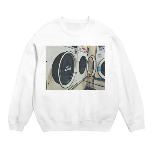 コインランドリー 02 Crew Neck Sweatshirt