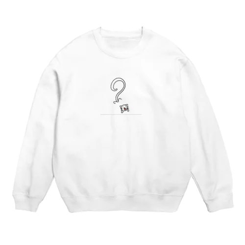 謎ねこシリーズ Crew Neck Sweatshirt