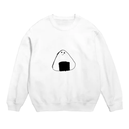 おにぎり Crew Neck Sweatshirt