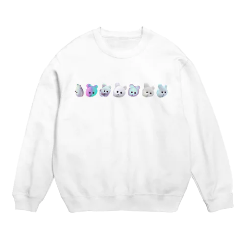くまきちきぶん Crew Neck Sweatshirt