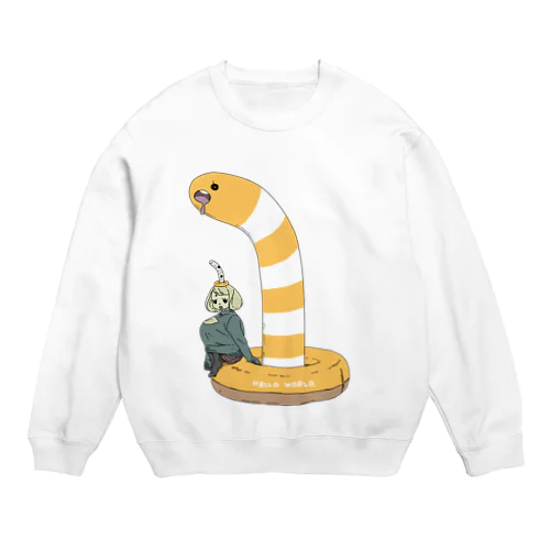 こんちは世界 Crew Neck Sweatshirt