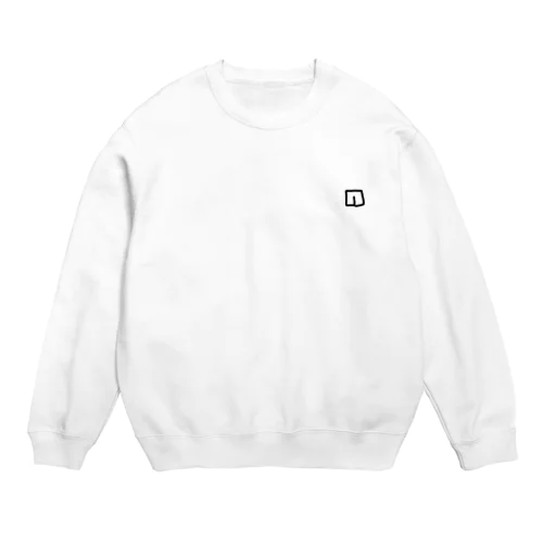 短パンロゴ Crew Neck Sweatshirt