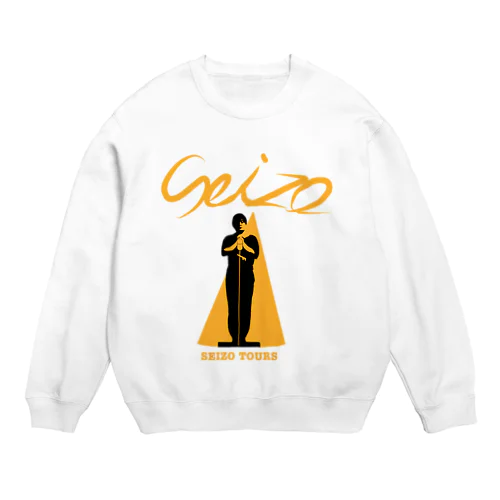 SEIZOツアー(オレンジ) Crew Neck Sweatshirt