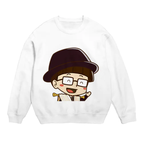 カーテンマンJr.（こんにちは）のスウェット Crew Neck Sweatshirt