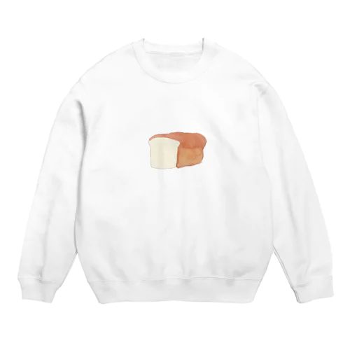 焼けた食パン Crew Neck Sweatshirt
