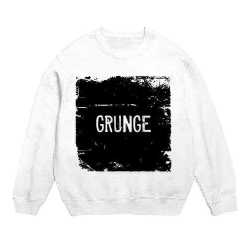 GRUNGE-グランジ-BOXロゴTシャツ Crew Neck Sweatshirt