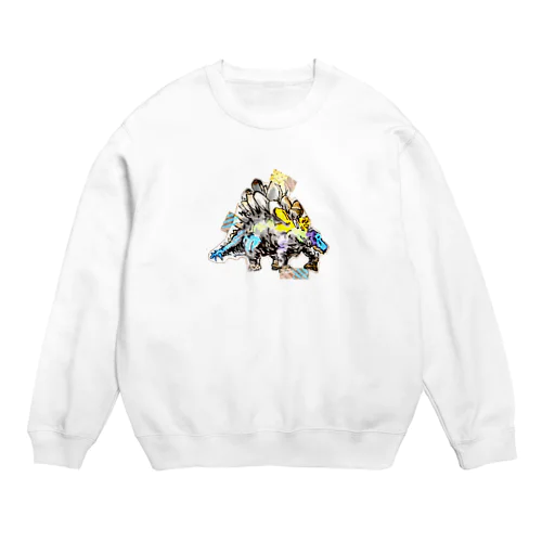 ステゴサウルス Crew Neck Sweatshirt