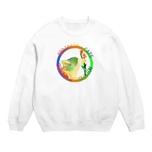 Ordinary Cats06h.t.(夏) Crew Neck Sweatshirt