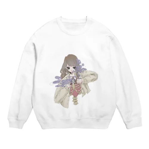 有害部室 Crew Neck Sweatshirt