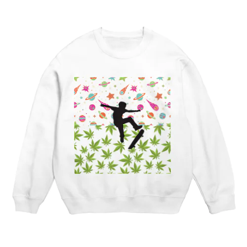 420 スケーティング Crew Neck Sweatshirt