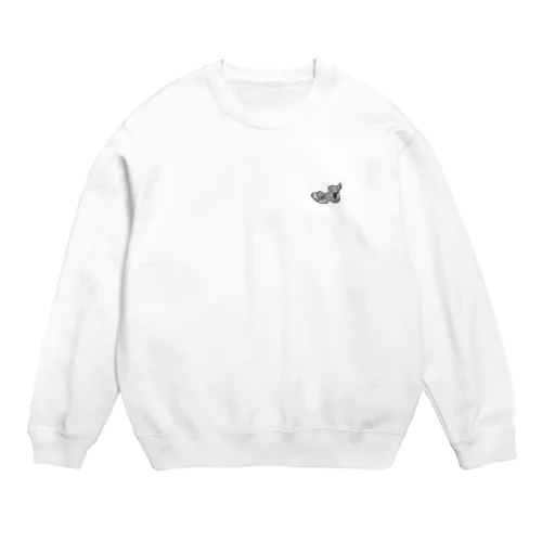 幾何学シューズモチーフ Crew Neck Sweatshirt