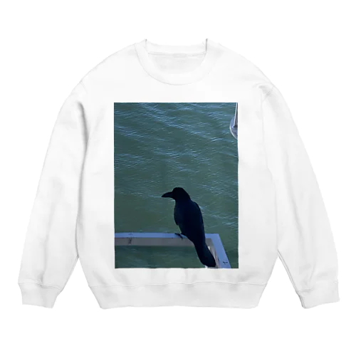 あの日のカラス Crew Neck Sweatshirt