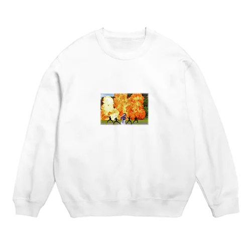 ヒーロー見参！？ Crew Neck Sweatshirt