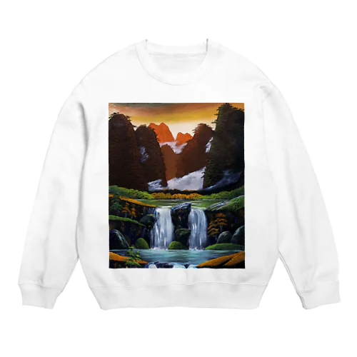 桂林の夕暮れ Crew Neck Sweatshirt